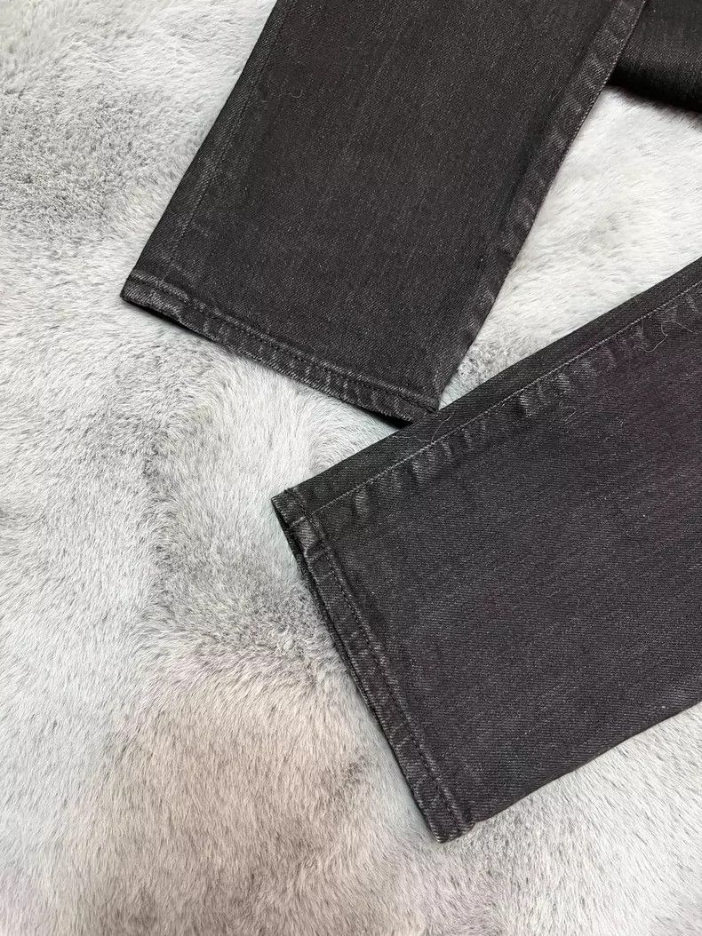 Saint Laurent Paris Saint Laurent Black Basic Denim Pants Size 32- DMC Size US 32 / EU 48 - 7 Thumbnail