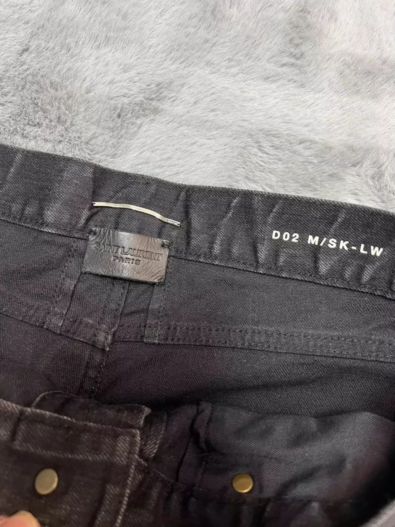 Saint Laurent Paris Saint Laurent Black Basic Denim Pants Size 32- DMC Size US 32 / EU 48 - 3 Thumbnail