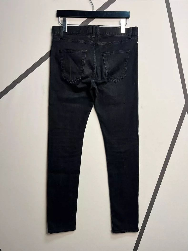 Saint Laurent Paris Saint Laurent Black Basic Denim Pants Size 32- DMC Size US 32 / EU 48 - 2 Thumbnail