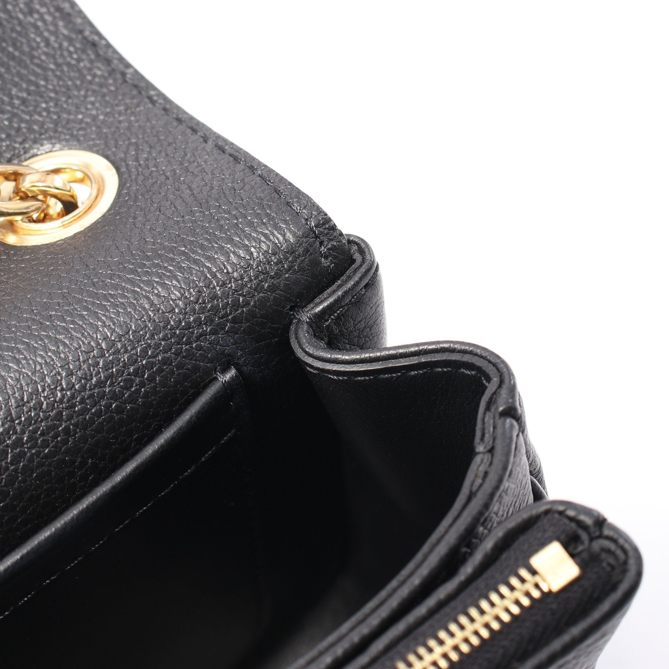 Louis Vuitton Louis Vuitton Marceau Monogram Empreinte Noir Chain Shoulder Bag Leather Black Size ONE SIZE - 10 Thumbnail