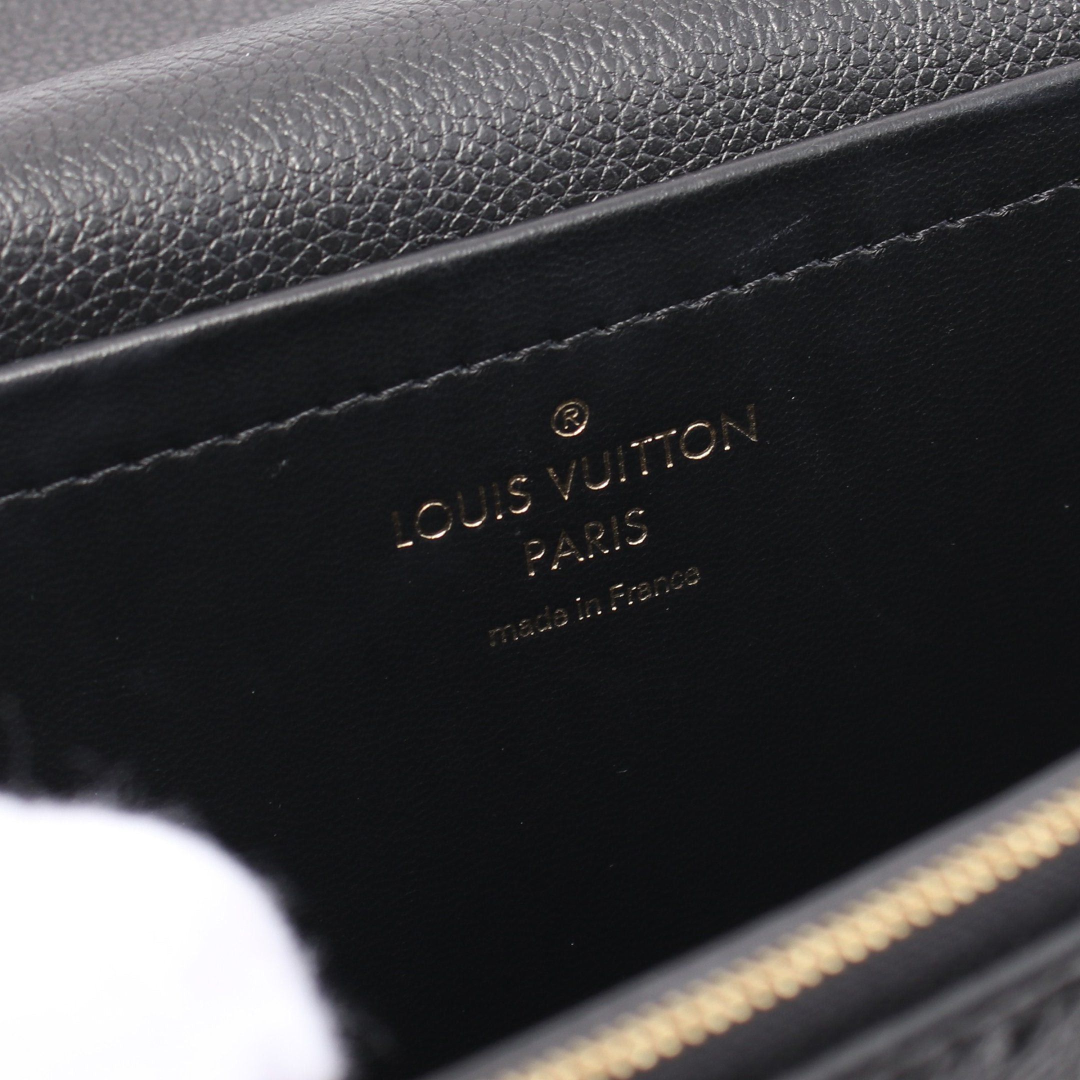 Louis Vuitton Louis Vuitton Marceau Monogram Empreinte Noir Chain Shoulder Bag Leather Black Size ONE SIZE - 4 Thumbnail