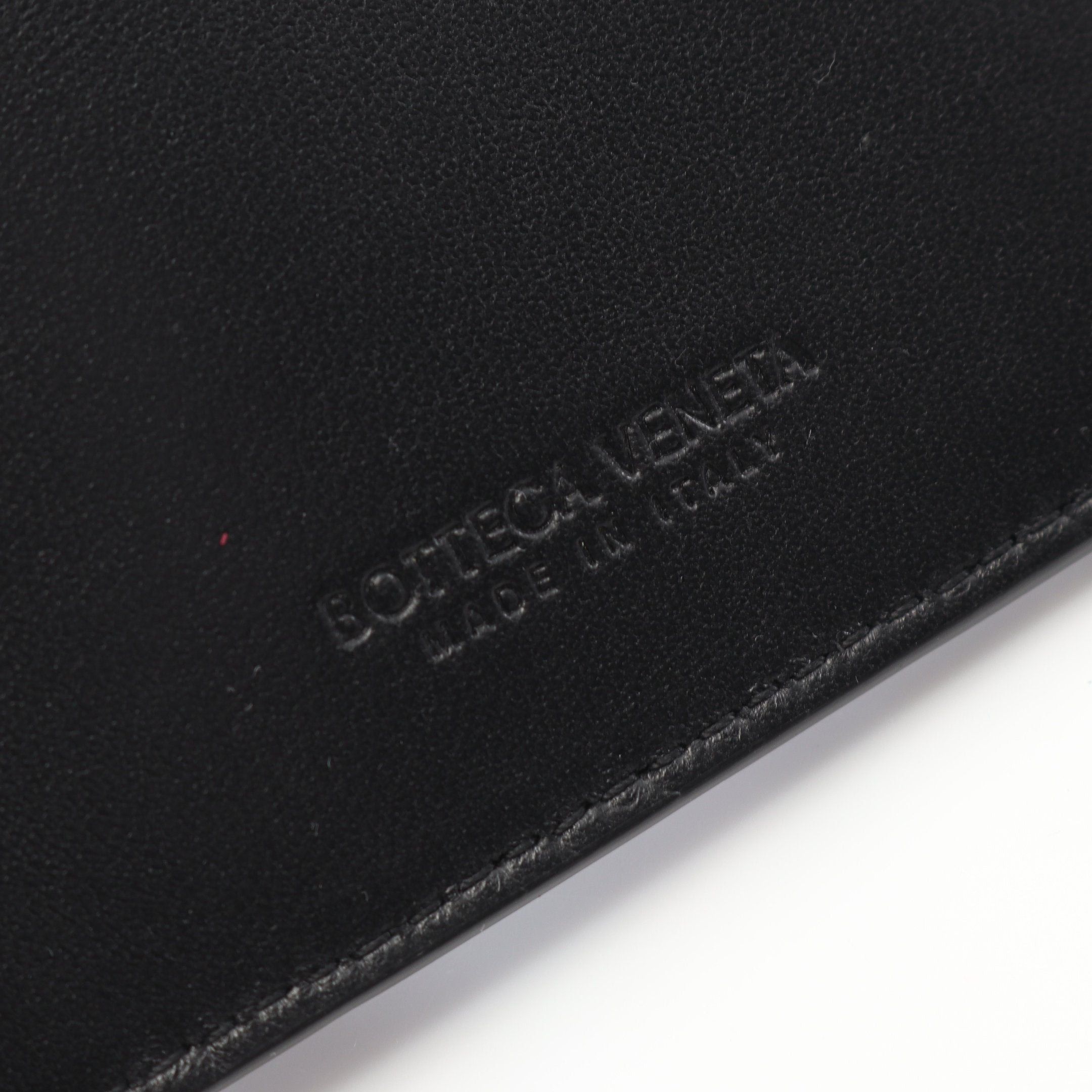 Bottega Veneta Bottega Veneta Intrecciato Coin Purse Card Case Leather Black Size ONE SIZE - 4 Thumbnail
