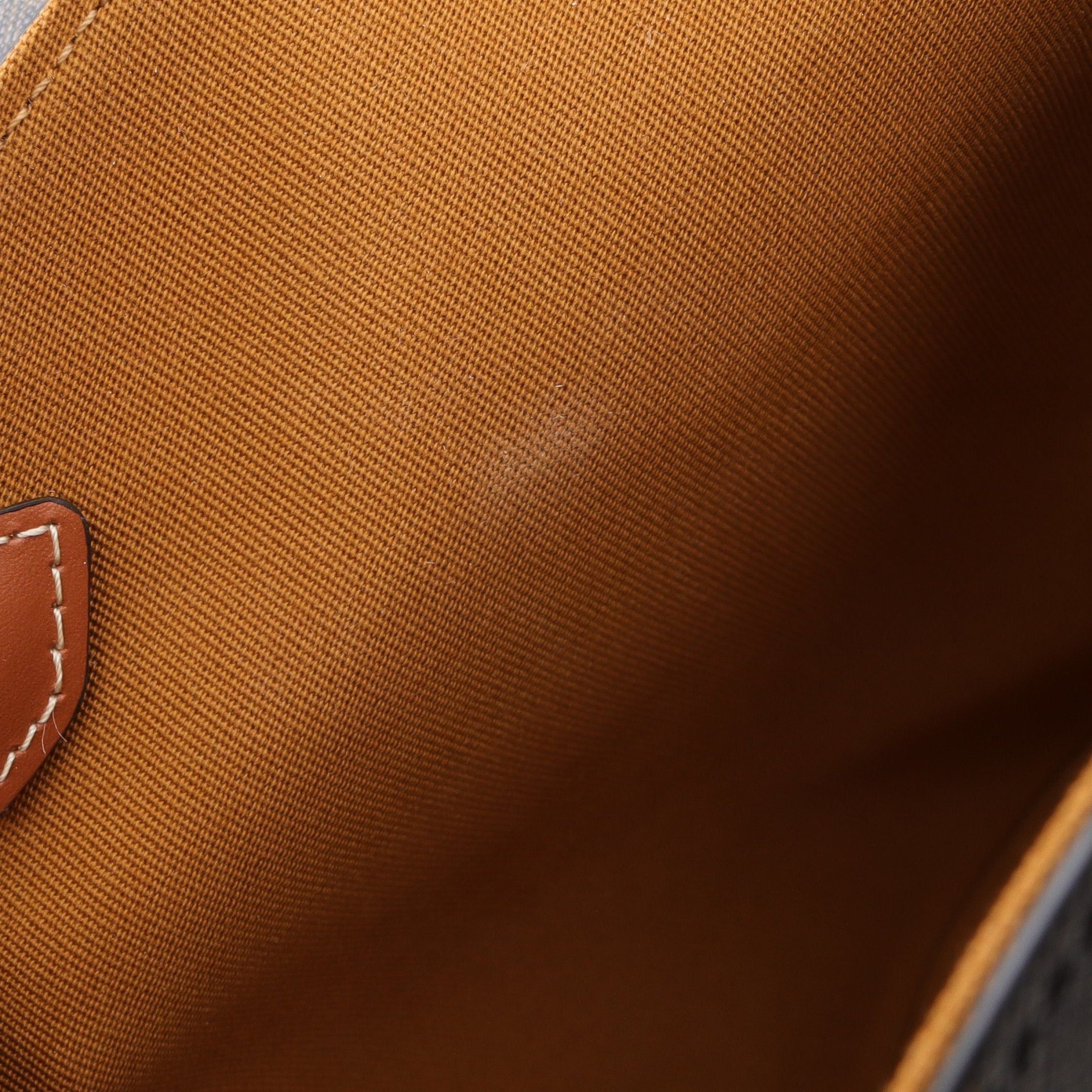 Celine Celine Bonnie Triomphe Backpack Rucksack Leather Brown Dark Size ONE SIZE - 5 Thumbnail