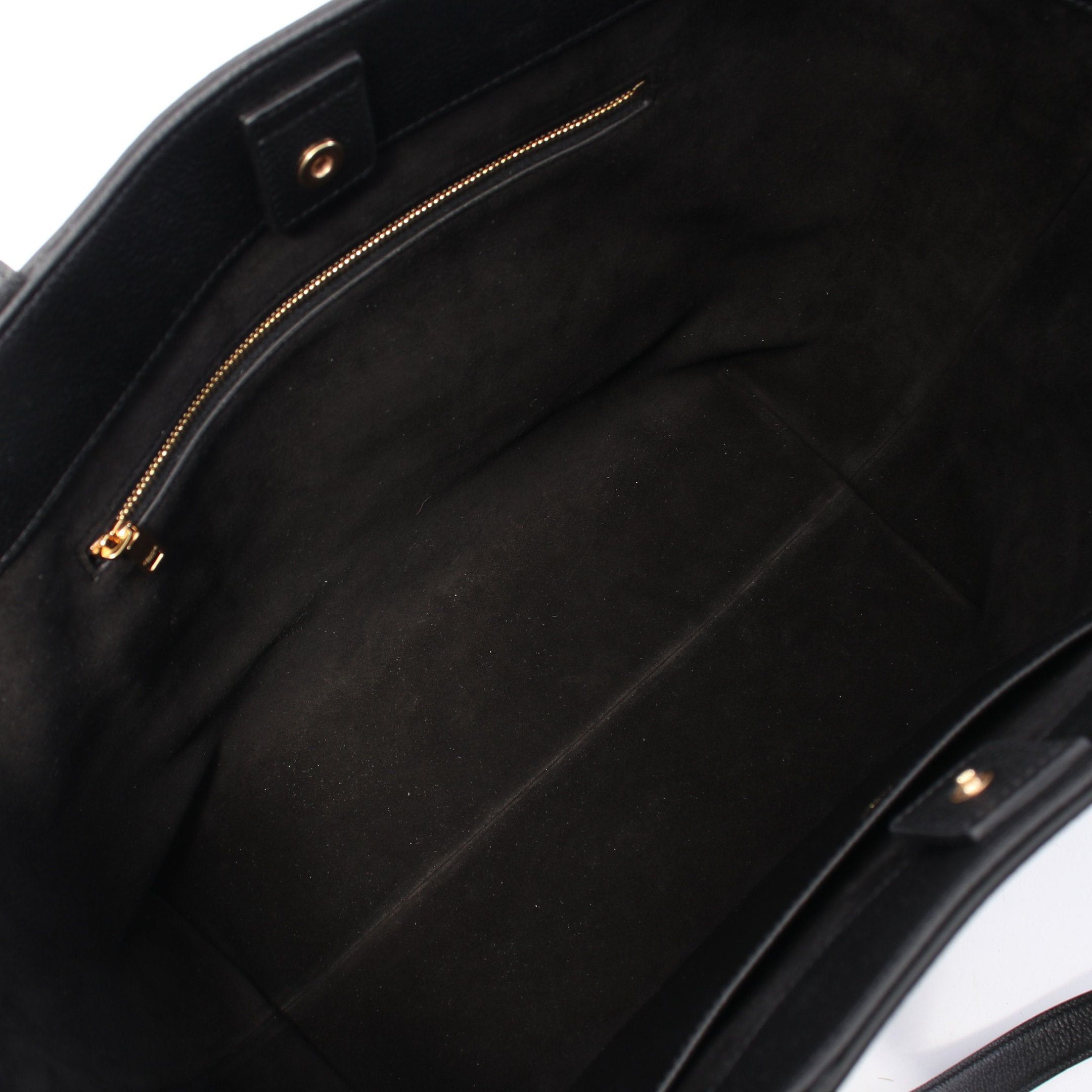 Celine Celine Medium Hippopotamus Anais Cuill Triomphe Shoulder Bag Tote Leather Black Size ONE SIZE - 3 Thumbnail