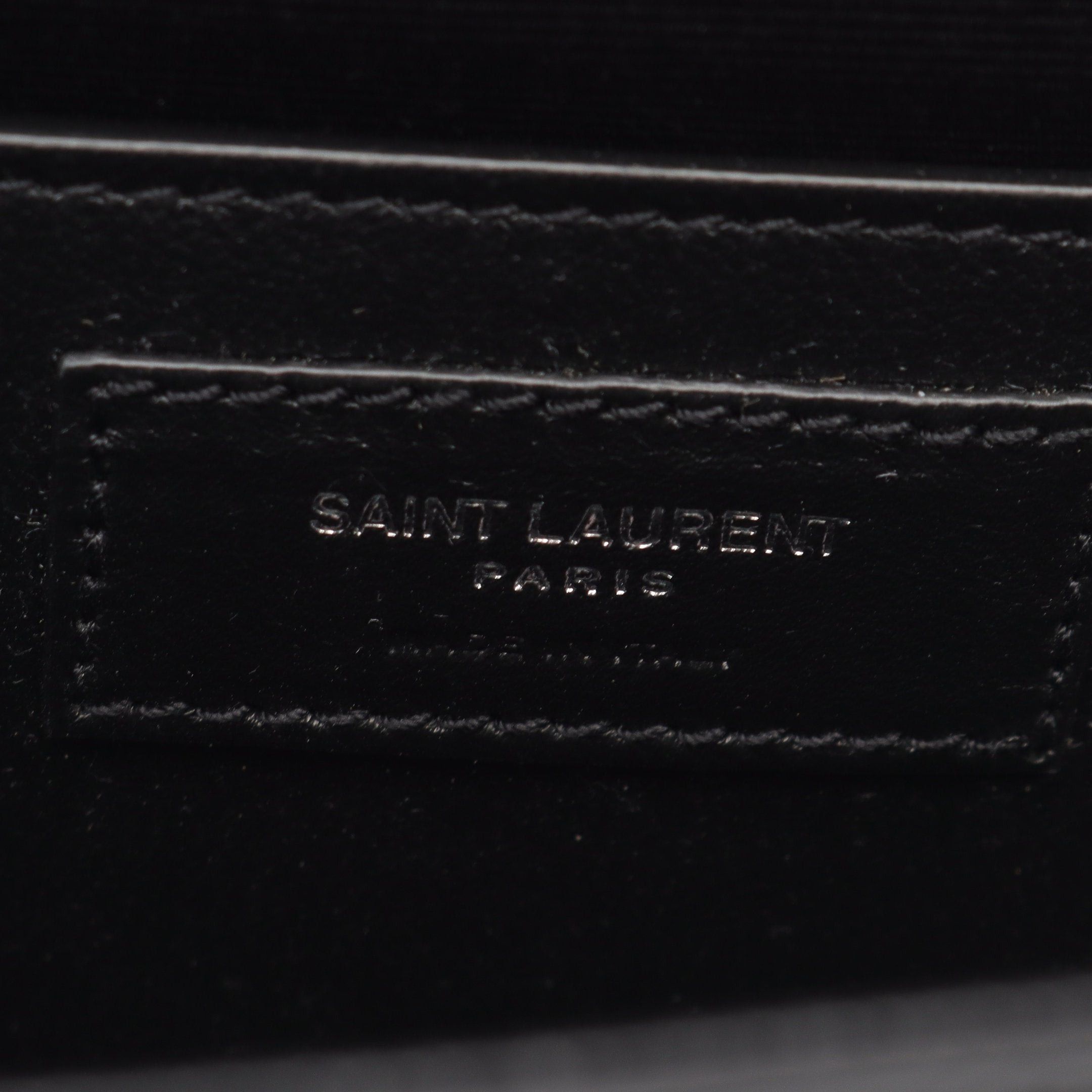 Yves Saint Laurent Yves Saint Laurent Kate Chain Shoulder Bag Leather Black Size ONE SIZE - 4 Thumbnail