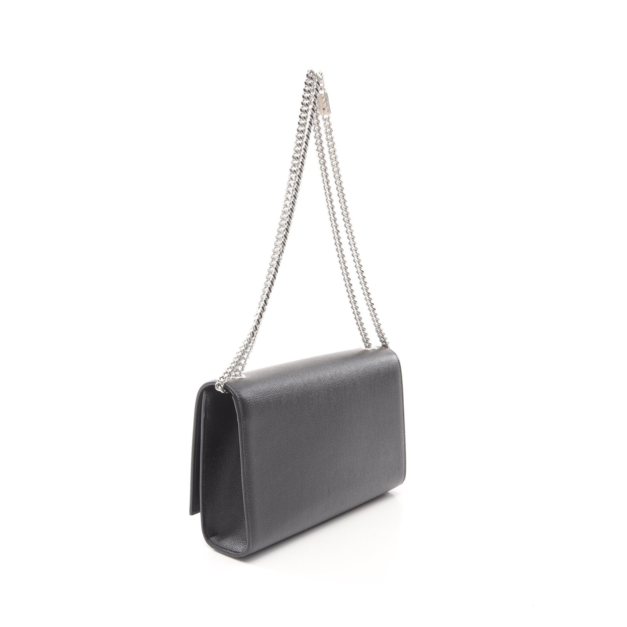 Yves Saint Laurent Yves Saint Laurent Kate Chain Shoulder Bag Leather Black Size ONE SIZE - 2 Thumbnail