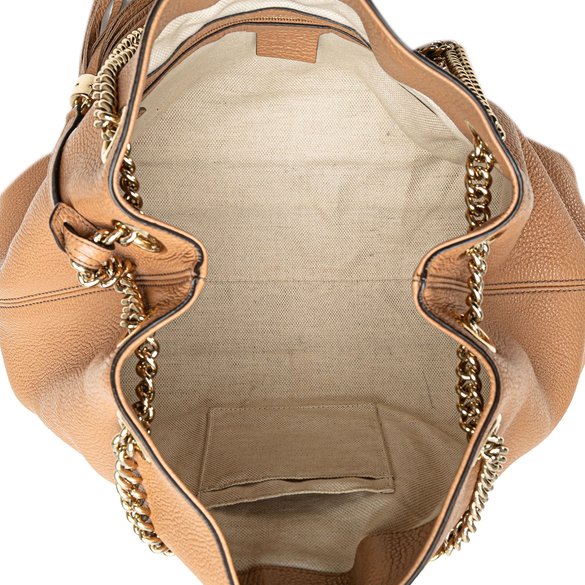 Gucci Gucci Medium Leather Soho Chain Tote Size ONE SIZE - 4 Thumbnail