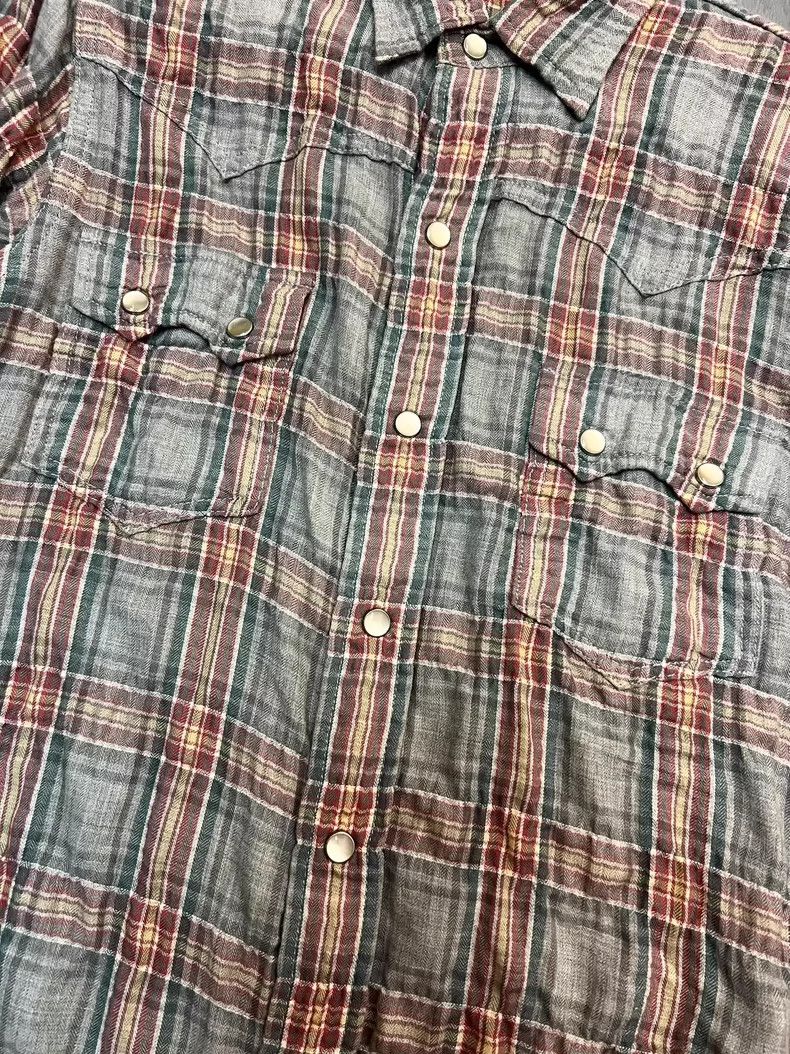 Saint Laurent Paris Saint Laurent Plaid Button-Up Shirt XS- DMC Size US XS / EU 42 / 0 - 4 Thumbnail