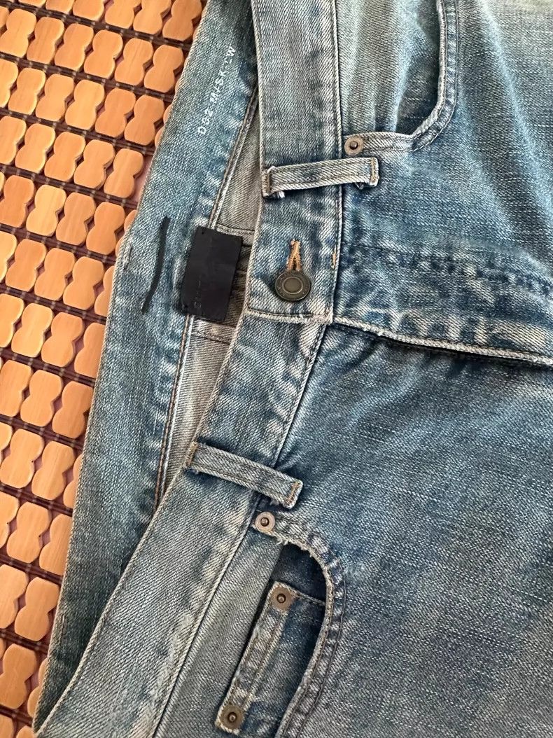 Saint Laurent Paris Saint Laurent Distressed Blue Denim Jeans- DMC Size US 30 / EU 46 - 6 Thumbnail