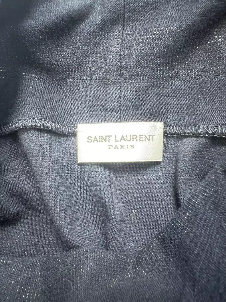 Saint Laurent Paris Saint Laurent Black High Neck Sweater- DMC Size US XXL / EU 58 / 5 - 3 Thumbnail
