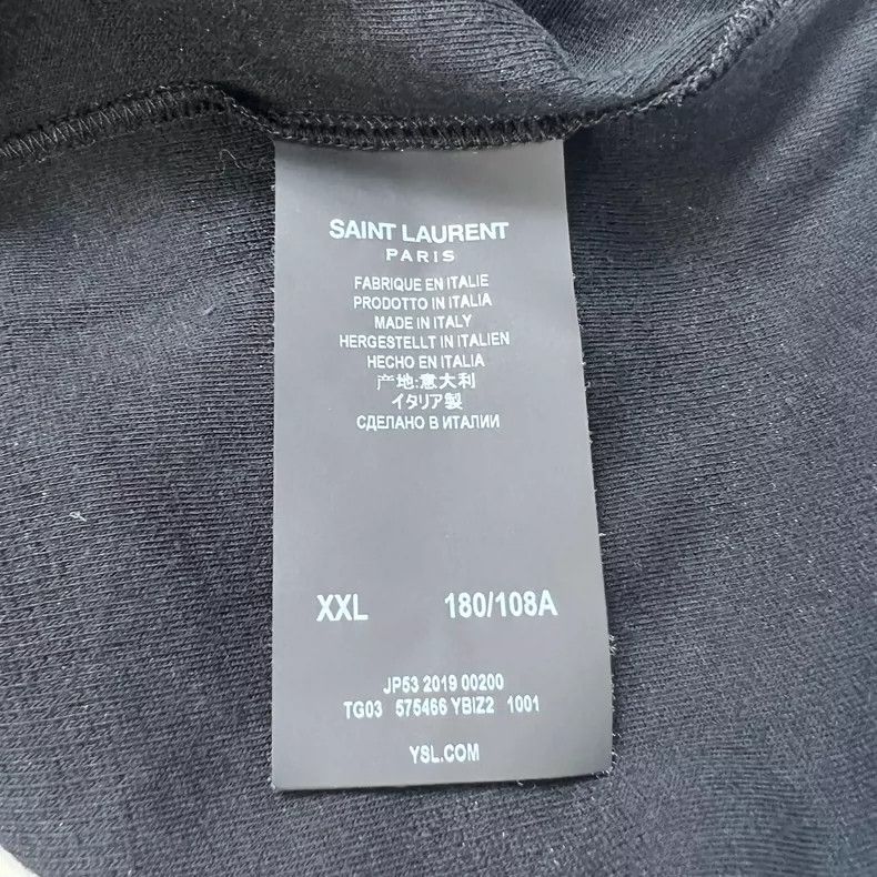 Saint Laurent Paris Saint Laurent Black High Neck Sweater- DMC Size US XXL / EU 58 / 5 - 4 Thumbnail