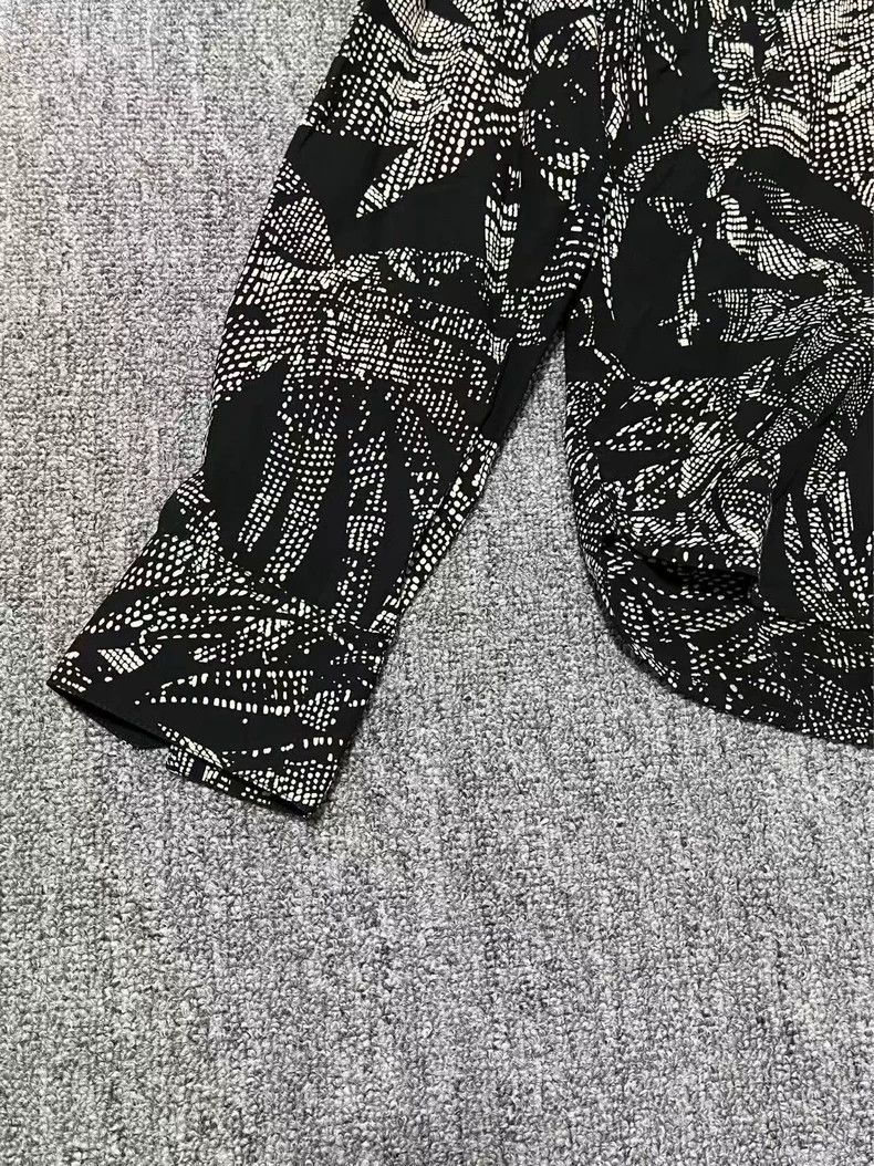Saint Laurent Paris Saint Laurent Palm Print Casual Shirt for Men- DMC Size US M / EU 48-50 / 2 - 5 Thumbnail