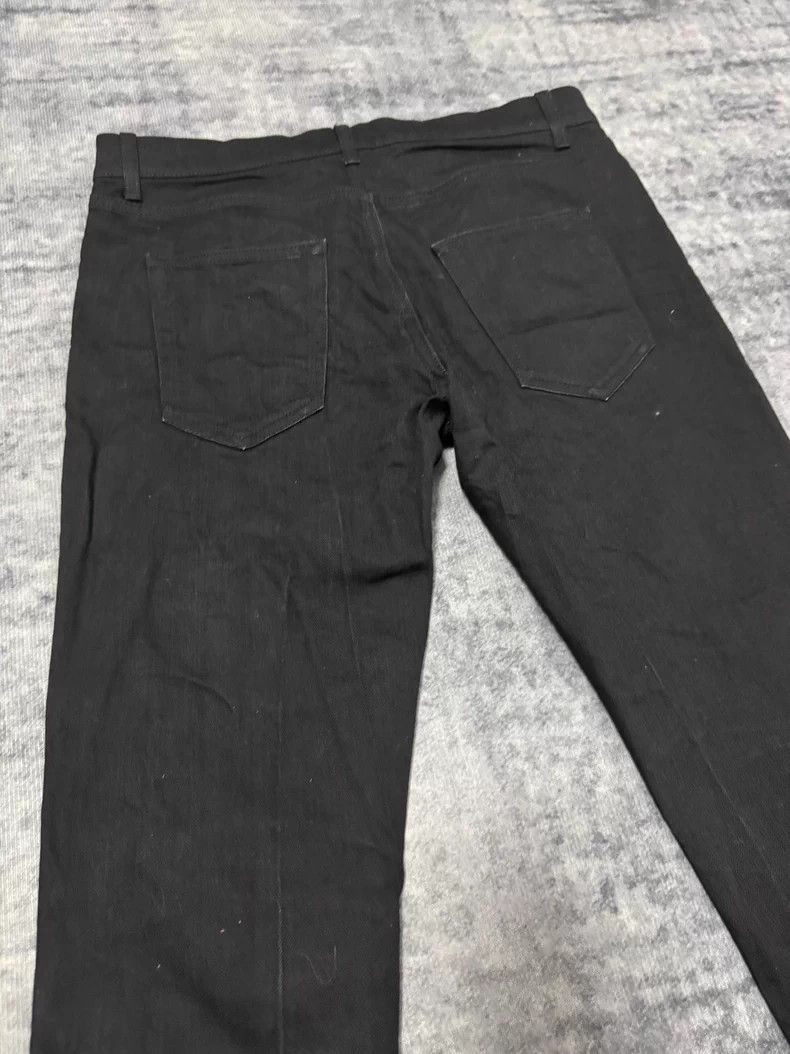Saint Laurent Paris Saint Laurent Black Skinny Jeans Size 31- DMC Size US 31 - 4 Thumbnail