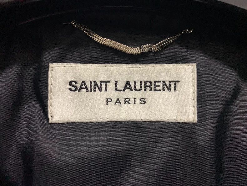 Saint Laurent Paris Saint Laurent Black Padded Jacket with Studs- DMC Size US XXL / EU 58 / 5 - 3 Thumbnail