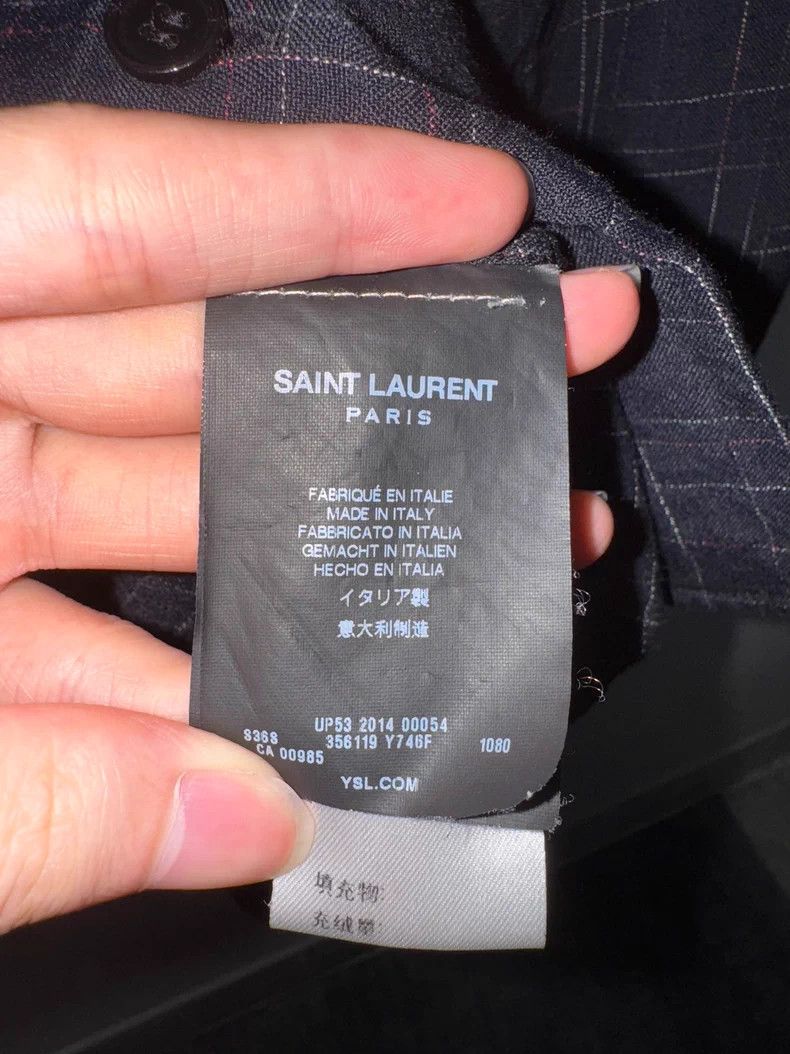 Saint Laurent Paris Saint Laurent Silk Black Shirt with Cuban Collar- DMC Size US M / EU 48-50 / 2 - 8 Thumbnail