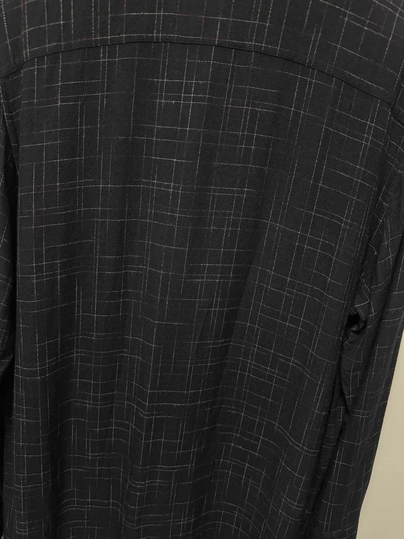 Saint Laurent Paris Saint Laurent Silk Black Shirt with Cuban Collar- DMC Size US M / EU 48-50 / 2 - 5 Thumbnail