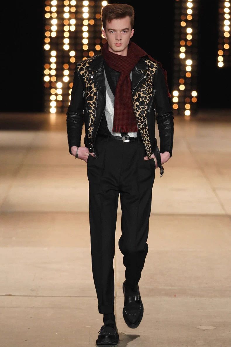 Saint Laurent Paris Saint Laurent Silk Black Shirt with Cuban Collar- DMC Size US M / EU 48-50 / 2 - 9 Thumbnail