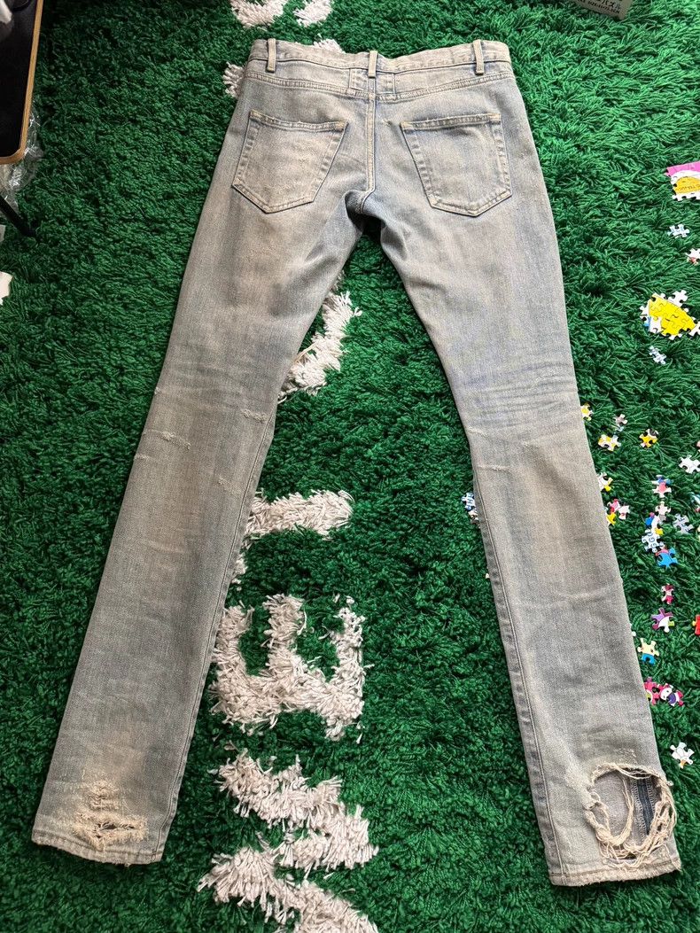 Saint Laurent Paris Saint Laurent Distressed Denim Jeans Size 28- DMC Size US 28 / EU 44 - 2 Thumbnail