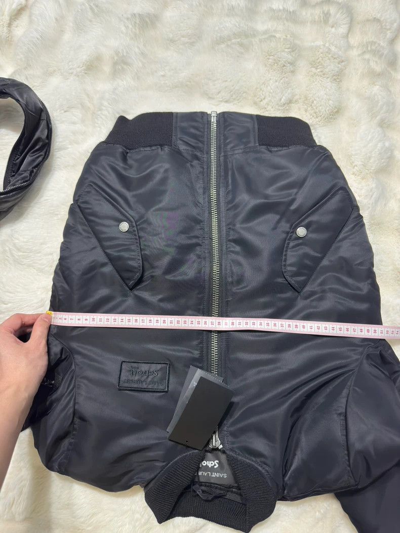 Saint Laurent Paris Saint Laurent Pilot Jacket in Black Leather- DMC Size US XS / EU 42 / 0 - 8 Thumbnail
