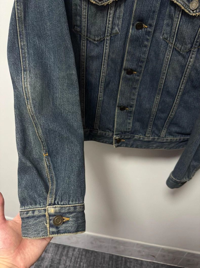 Saint Laurent Paris Saint Laurent Deep Blue Denim Jacket- DMC Size US L / EU 52-54 / 3 - 4 Thumbnail