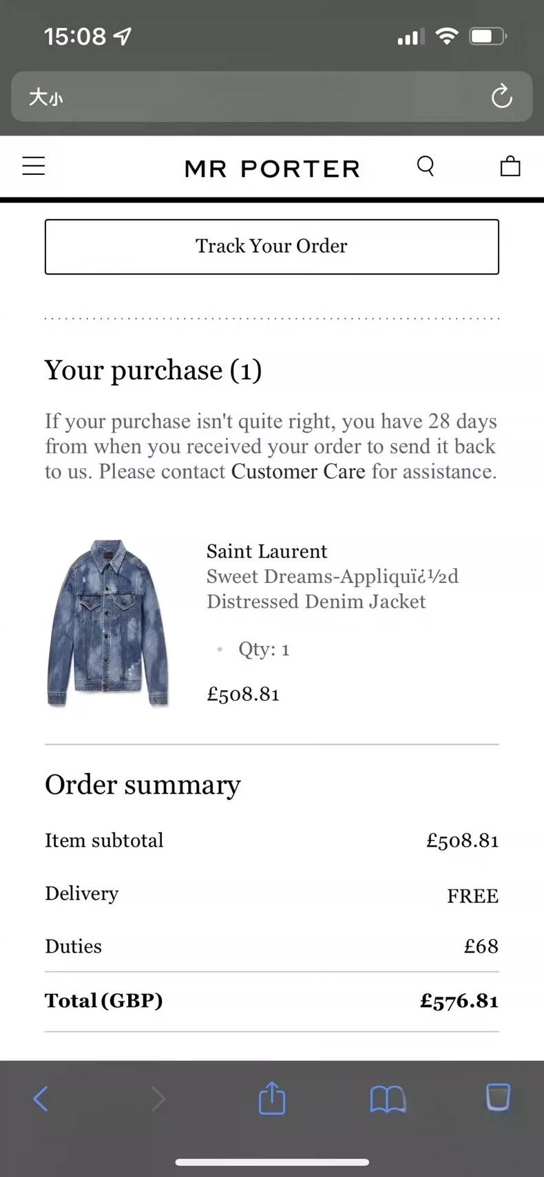 Saint Laurent Paris SAINT LAURENT Vintage Distressed Denim Jacket- DMC Size US M / EU 48-50 / 2 - 7 Thumbnail