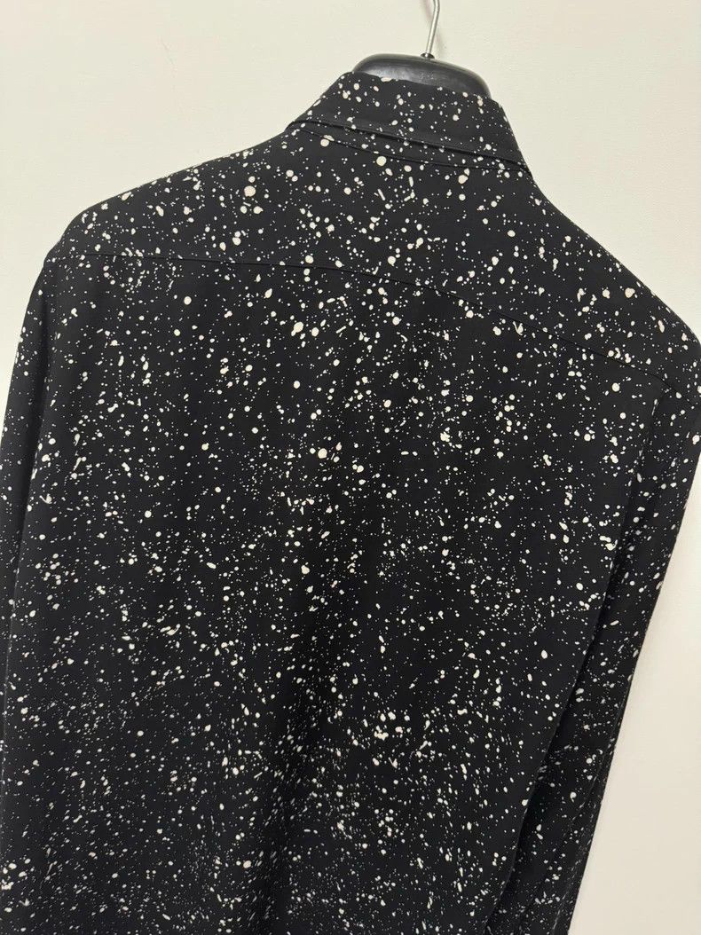 Saint Laurent Paris Saint Laurent Irregular Silk Starry Shirt- DMC Size US L / EU 52-54 / 3 - 4 Thumbnail