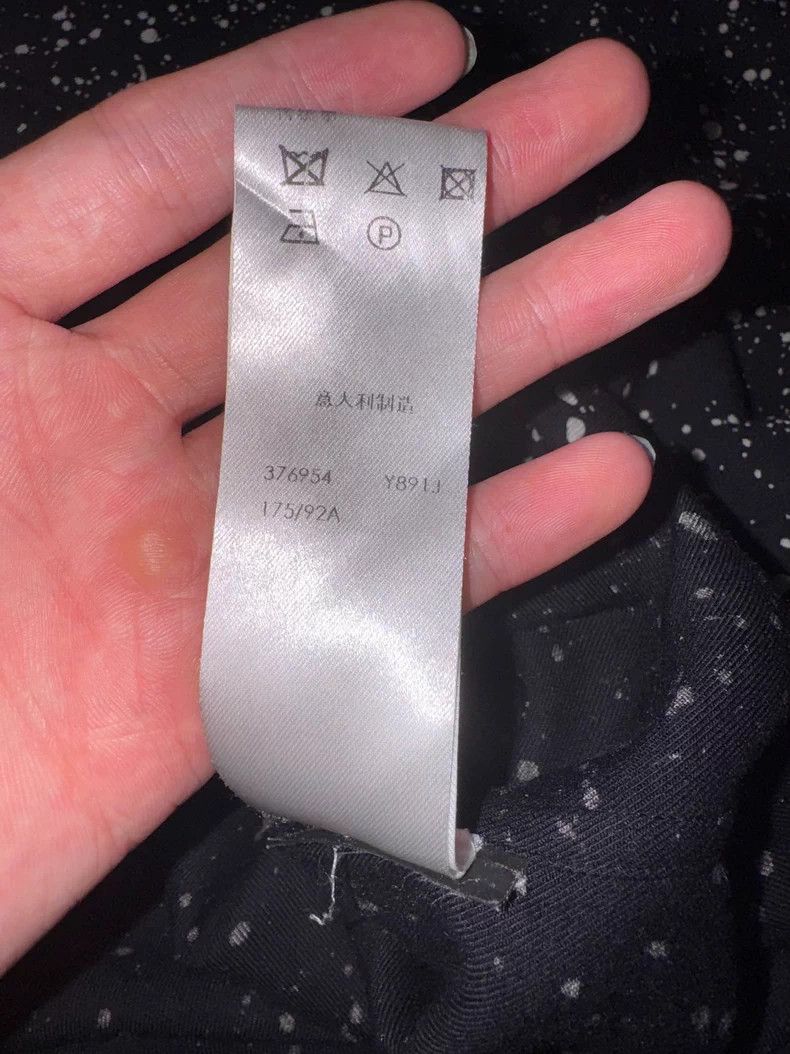 Saint Laurent Paris Saint Laurent Irregular Silk Starry Shirt- DMC Size US L / EU 52-54 / 3 - 8 Thumbnail