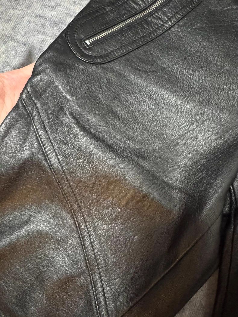 Saint Laurent Paris Saint Laurent Black Leather Moto Pants- DMC Size US 36 / EU 52 - 5 Thumbnail