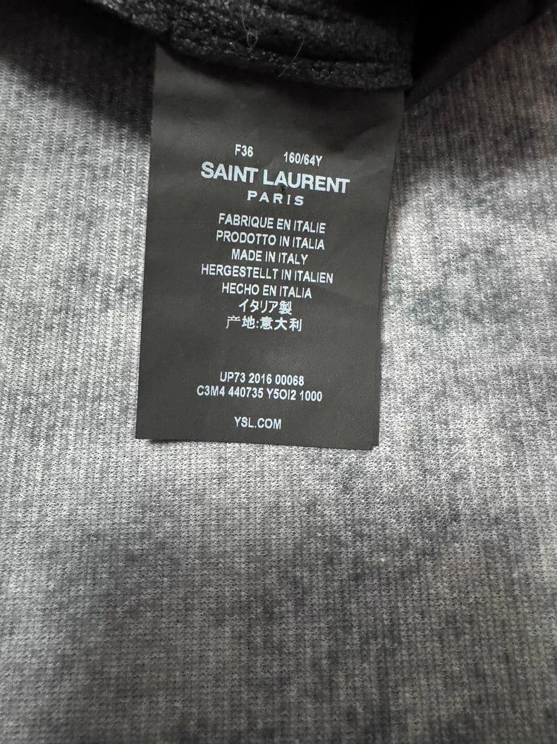 Saint Laurent Paris Saint Laurent Black Leather Moto Pants- DMC Size US 36 / EU 52 - 8 Thumbnail