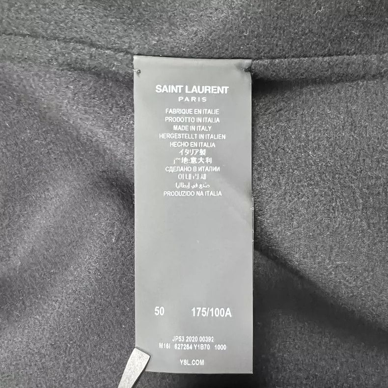Saint Laurent Paris Saint Laurent Chesterfield Coat in Excellent Condition- DMC Size US L / EU 52-54 / 3 - 4 Thumbnail