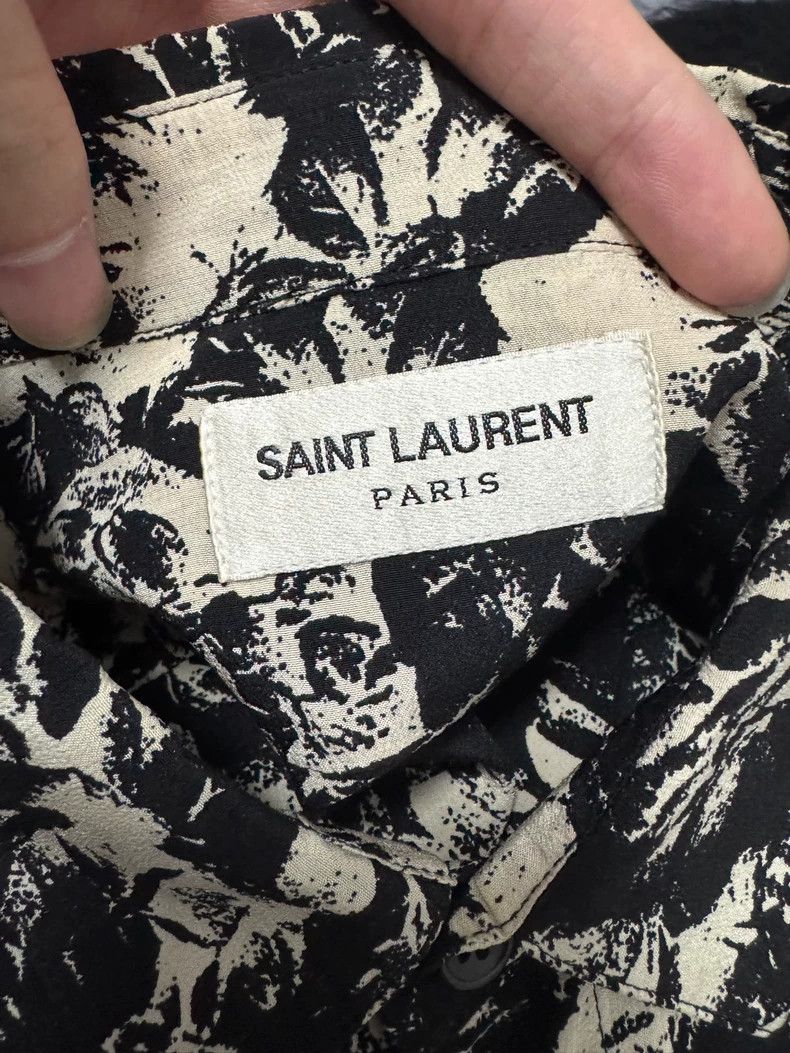 Saint Laurent Paris Saint Laurent Floral Silk Shirt for Women- DMC Size US M / EU 48-50 / 2 - 5 Thumbnail