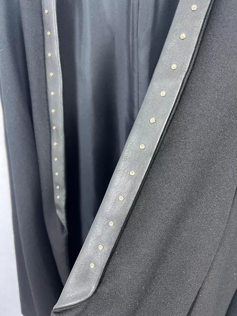 Saint Laurent Paris Saint Laurent Black Studded Cape- DMC Size US M / EU 48-50 / 2 - 4 Thumbnail