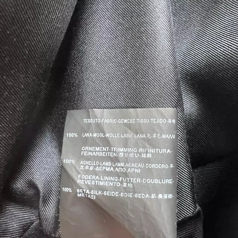 Saint Laurent Paris Saint Laurent Black Studded Cape- DMC Size US M / EU 48-50 / 2 - 8 Thumbnail