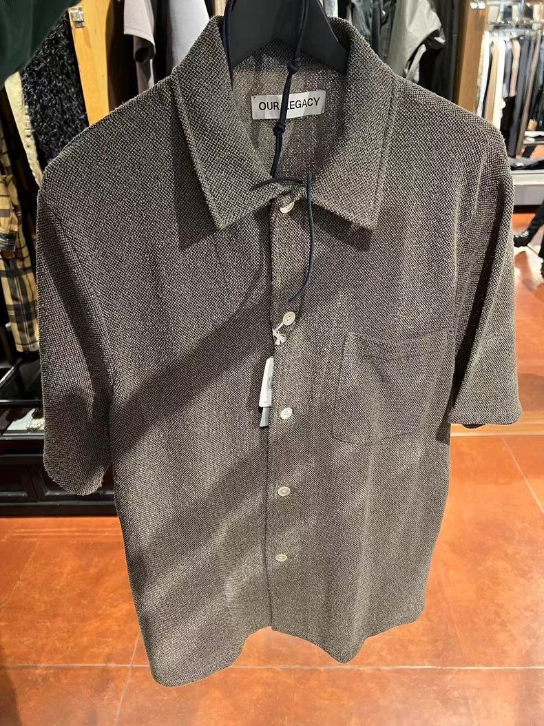 Our Legacy Legacy Box Shirt with Shell Buttons- DMC Size US M / EU 48-50 / 2 - 2 Thumbnail