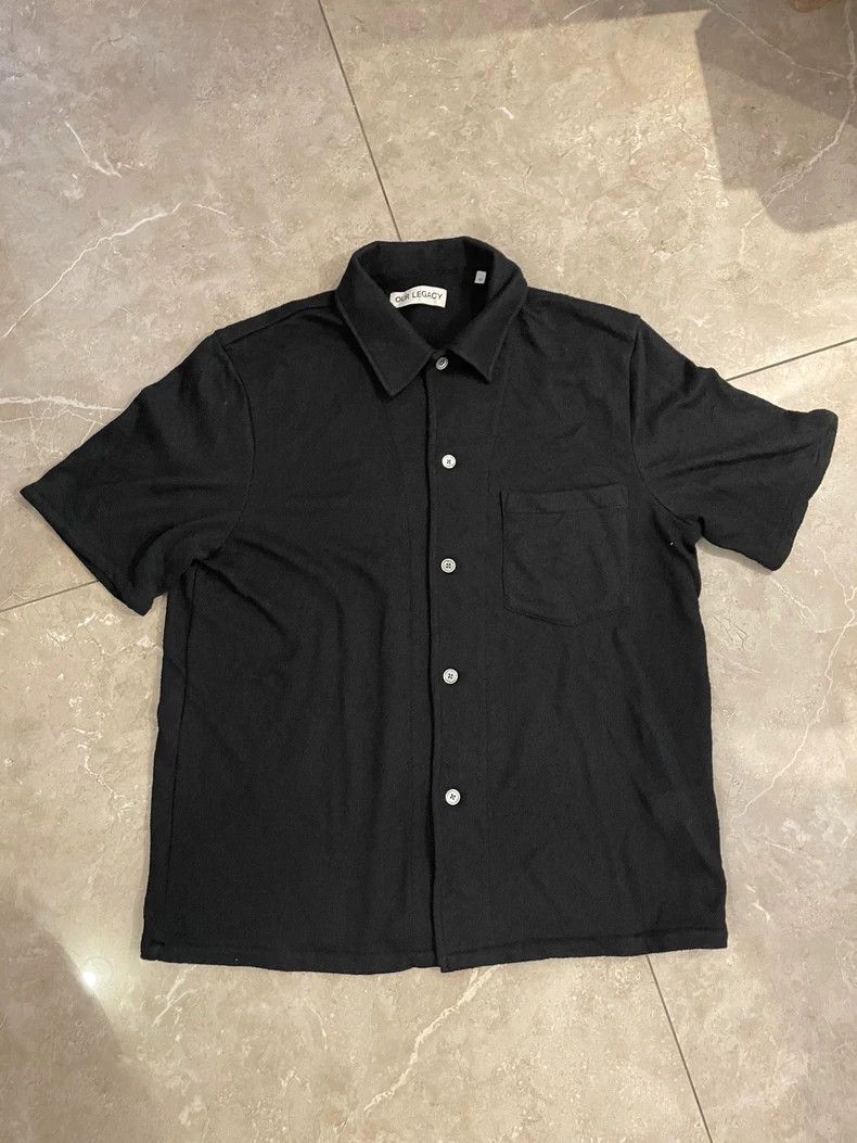 Our Legacy Legacy Box Shirt with Shell Buttons- DMC Size US M / EU 48-50 / 2 - 4 Thumbnail