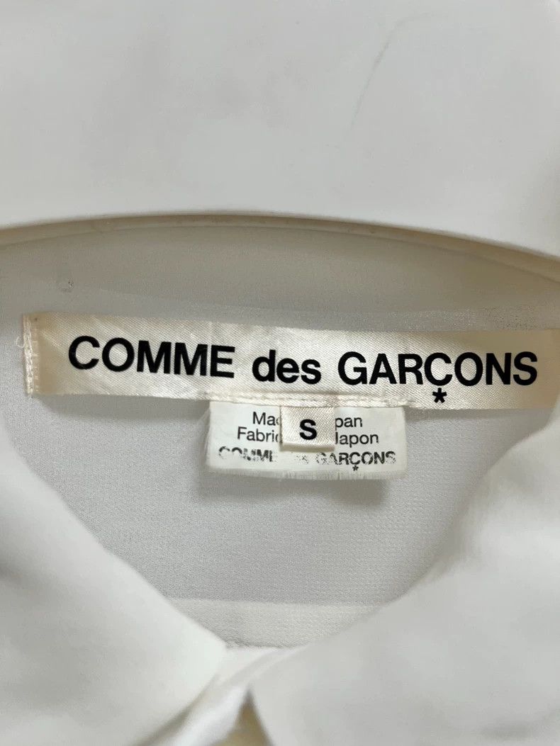 Comme des Garcons Comme des Garçons White Ruffled Shirt- DMC Size US M / EU 48-50 / 2 - 2 Thumbnail