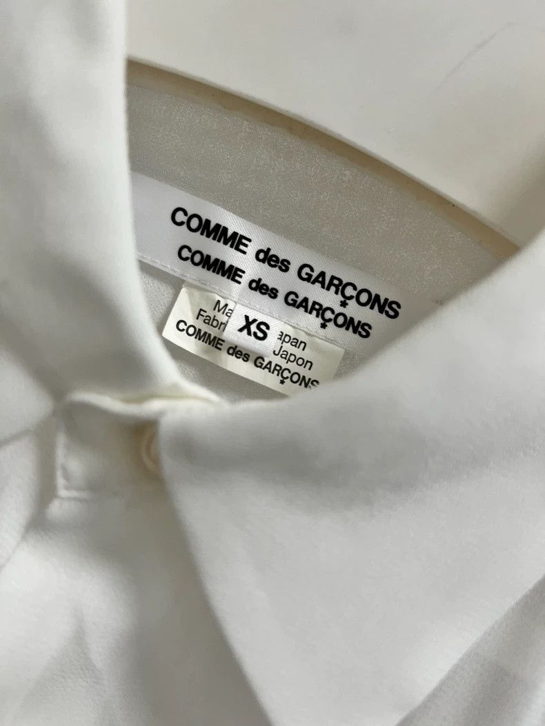 Comme des Garcons Comme des Garçons White Ruffled Shirt- DMC Size US M / EU 48-50 / 2 - 2 Thumbnail