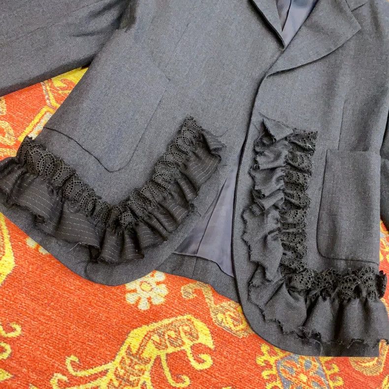 Comme des Garcons Vintage Comme des Garçons Black Jacket- DMC Size US M / EU 48-50 / 2 - 3 Thumbnail