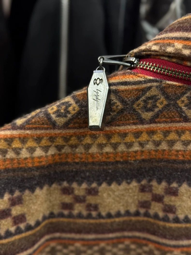 Yohji Yamamoto Yohji Yamamoto Patterned Zip Jacket- DMC Size US L / EU 52-54 / 3 - 3 Thumbnail