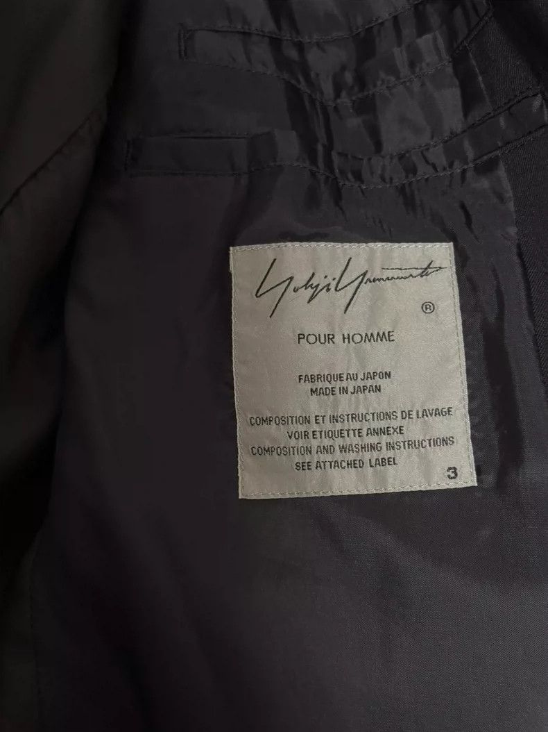 Yohji Yamamoto Yohji Yamamoto Black Commuter Jacket- DMC Size US L / EU 52-54 / 3 - 4 Thumbnail