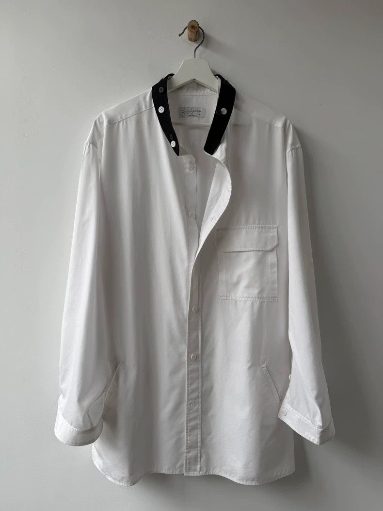 Yohji Yamamoto Yohji Yamamoto Pour Homme Long Sleeve Shirt- DMC Size US XXL / EU 58 / 5 - 3 Thumbnail
