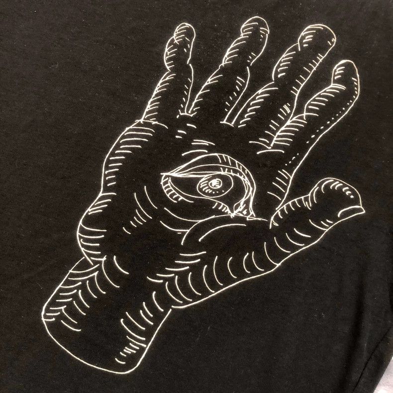 Yohji Yamamoto Yohji Yamamoto Long Sleeve Graphic T-Shirt- DMC Size US XXL / EU 58 / 5 - 6 Thumbnail
