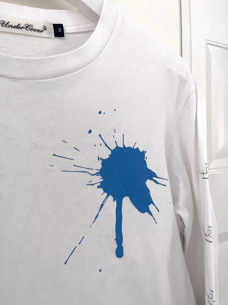 Undercover Long Sleeve Tee with Unique Print Design- DMC Size US L / EU 52-54 / 3 - 3 Thumbnail