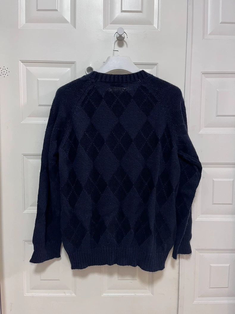 Undercover Undercover Argyle Pattern Knit Sweater- DMC Size US M / EU 48-50 / 2 - 2 Thumbnail