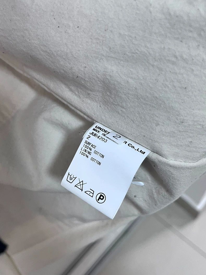 Undercover Undercover Washed Canvas Work Jacket- DMC Size US M / EU 48-50 / 2 - 6 Thumbnail