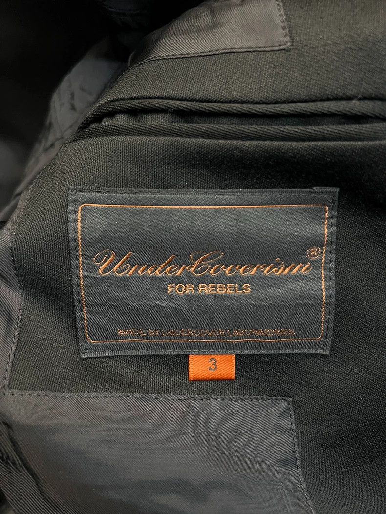Undercover Undercover Jacket with Leather Sleeves- DMC Size US M / EU 48-50 / 2 - 7 Thumbnail