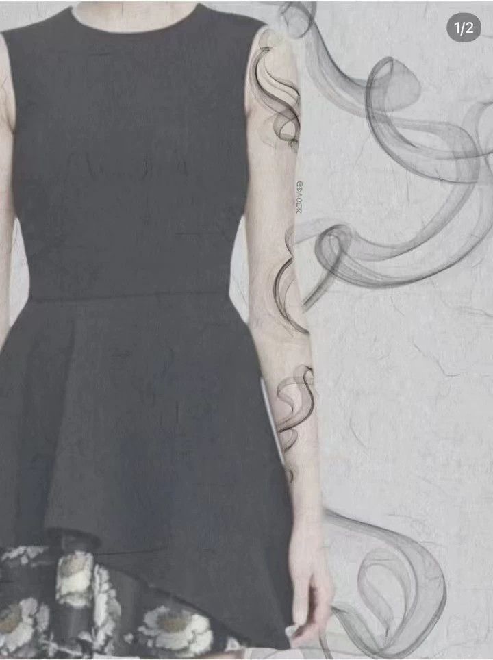Alexander McQueen McQueen Classic Style Sleeveless Dress- DMC Size US 31 - 2 Thumbnail