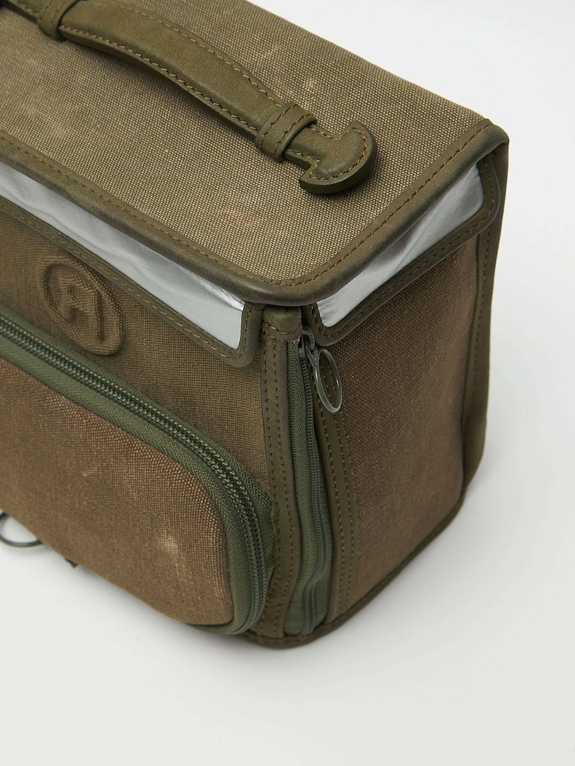 READYMADE Khaki Logo Embossed Canvas MIni Backpack Size ONE SIZE - 3 Thumbnail
