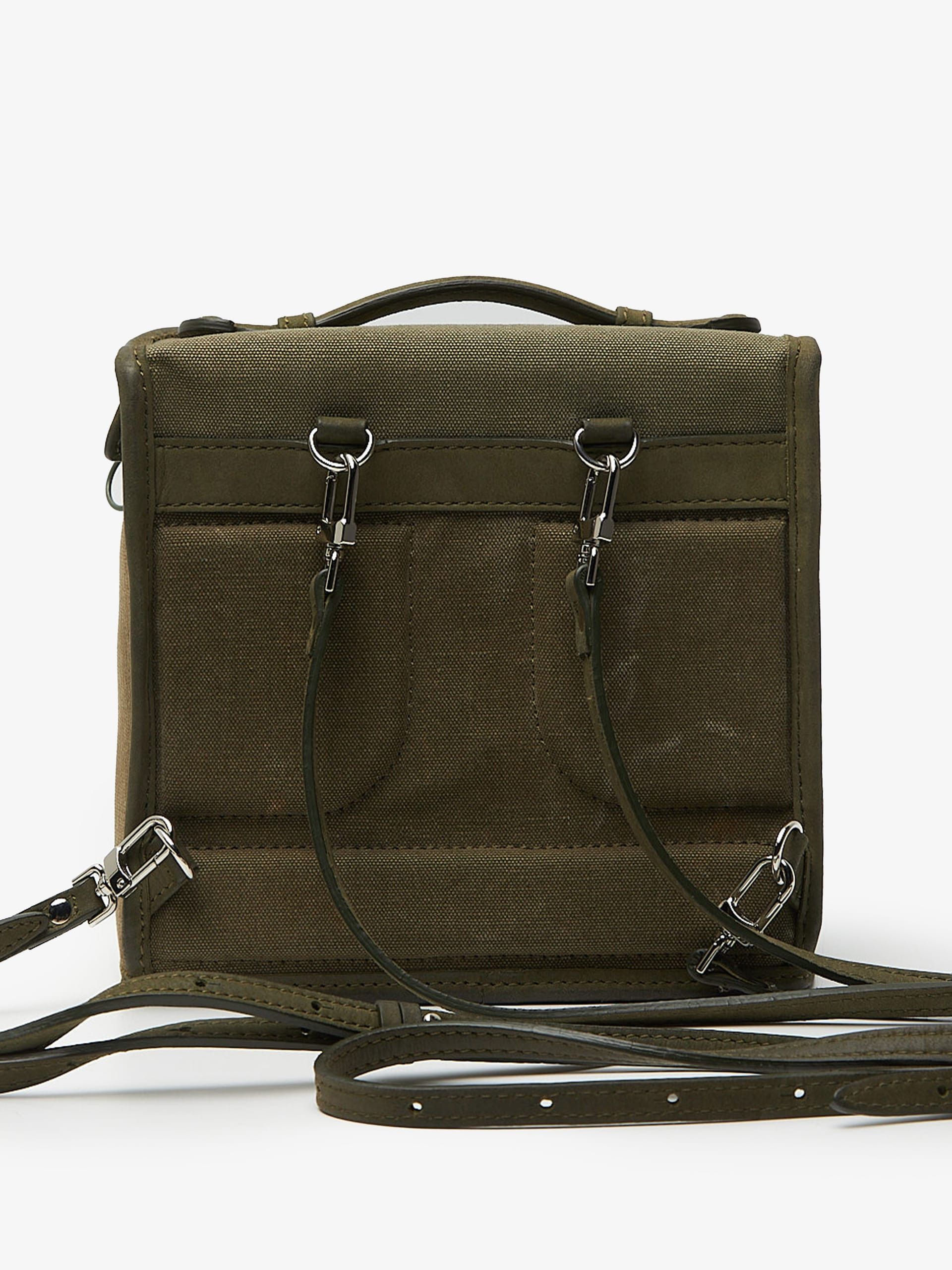 READYMADE Khaki Logo Embossed Canvas MIni Backpack Size ONE SIZE - 2 Thumbnail
