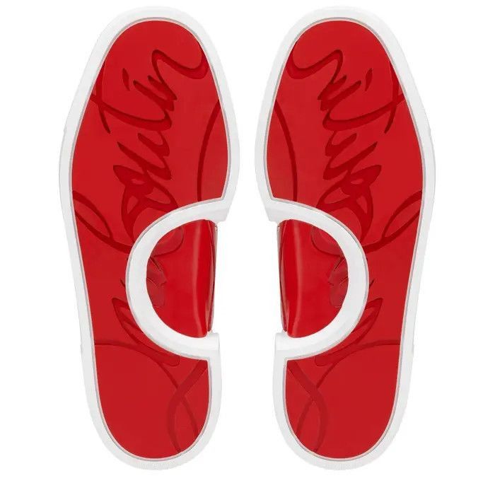 Christian Louboutin Adolon Junior Low-Top Sneakers in Multicolor Size US 8.5 / EU 41-42 - 4 Thumbnail